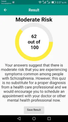 Mental Health Test android App screenshot 4