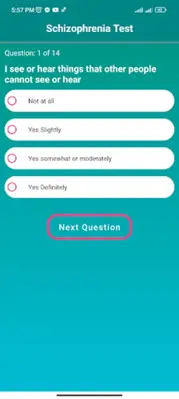 Mental Health Test android App screenshot 5